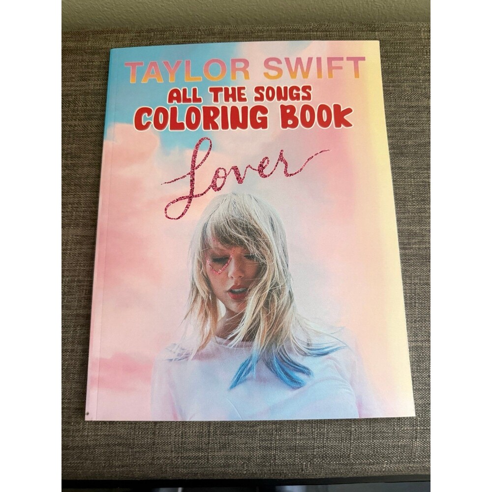 New Taylor Swift “All The Songs Lover “ Coloring Book